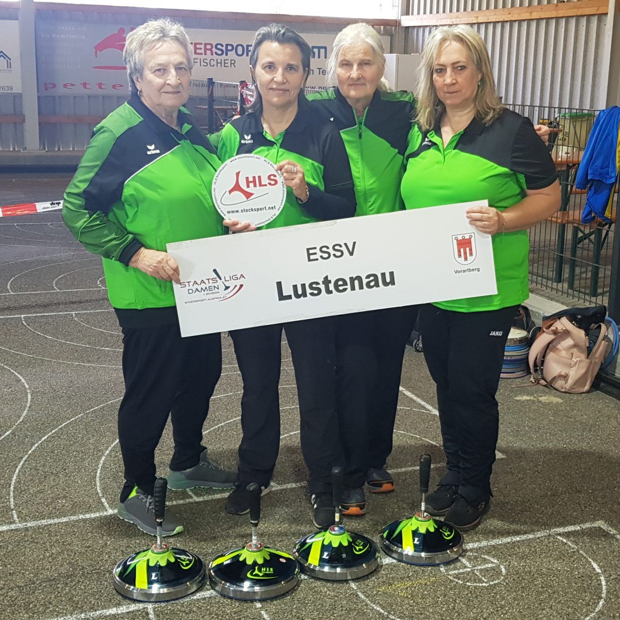 v. l. n. r..: Kögler Marija, Bandur Blaženka, Linder Herta und Kögler Sabine.