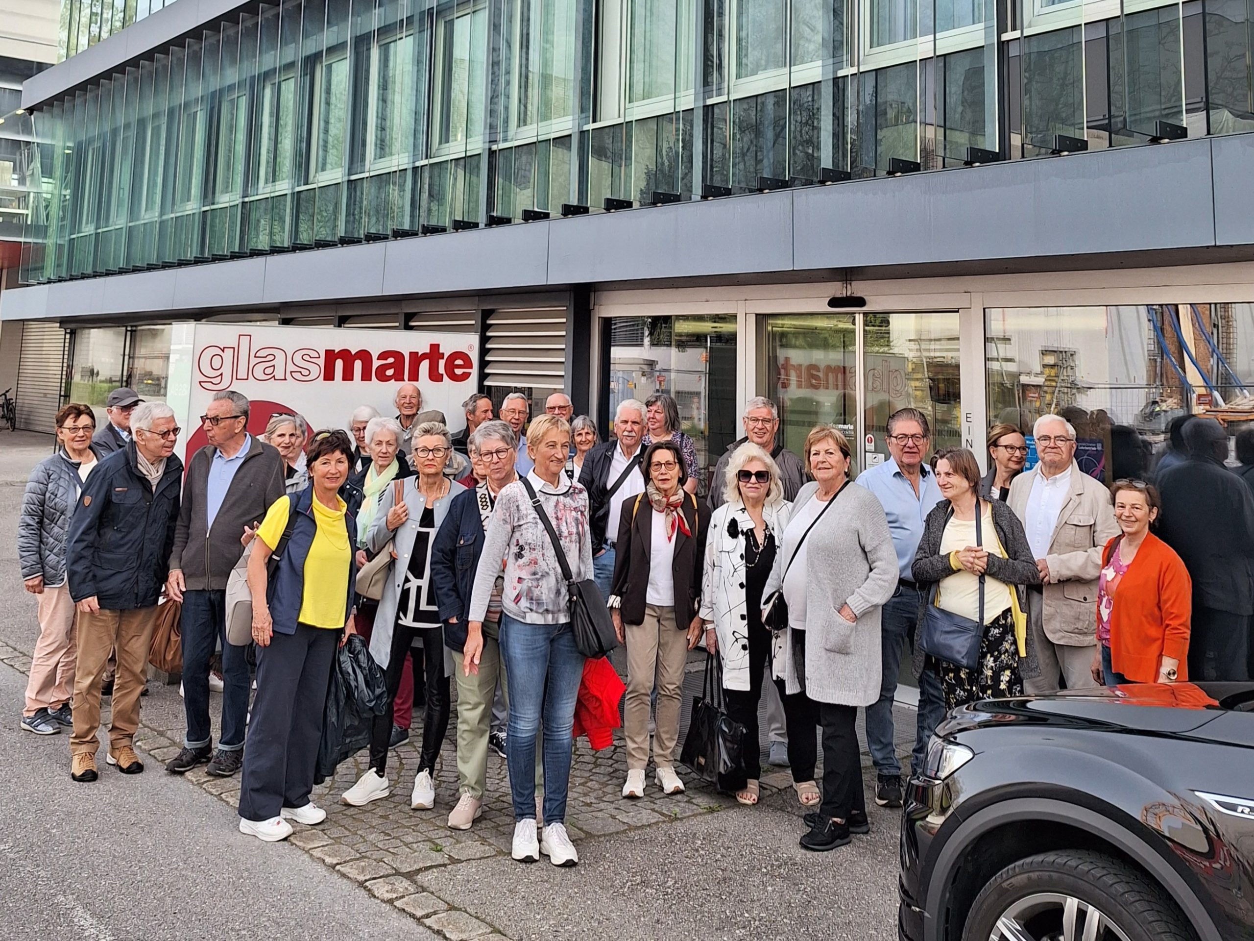 Betriebsbesichtigung Glas Marte