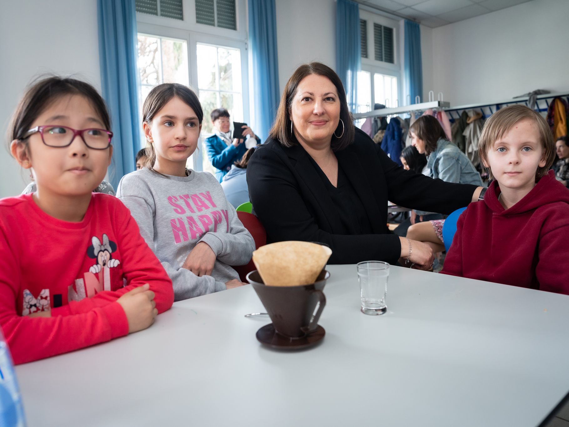 Spannende Versuche gab es beim Töchtertag KIDS 2023 bei Wiener Wasser (MA31).