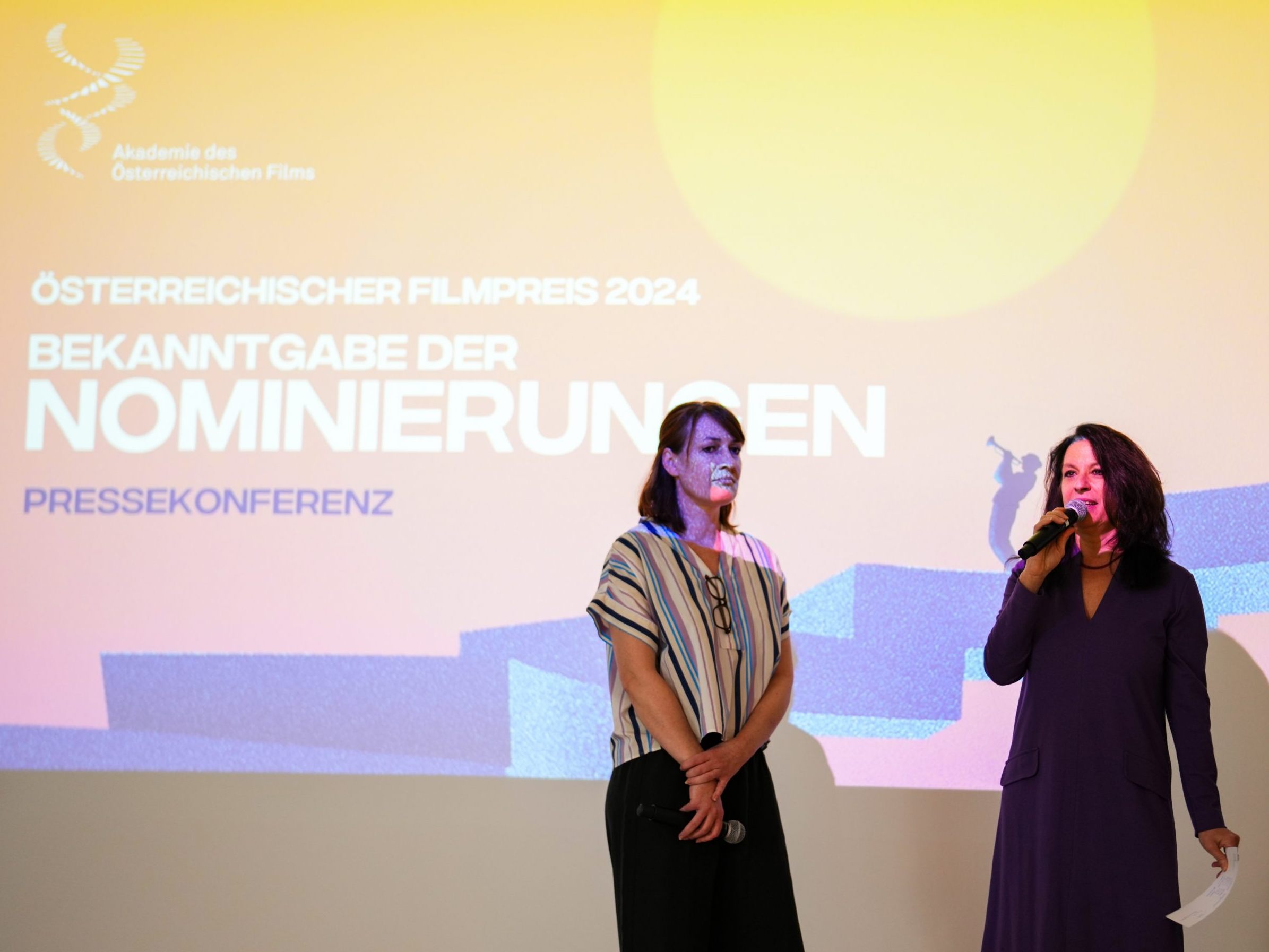 Bei einer PK wurden die Nominierungen für den Österreichischen Filmpreis verkündet. Bei einer PK wurden die Nominierungen für den Österreichischen Filmpreis verkündet.