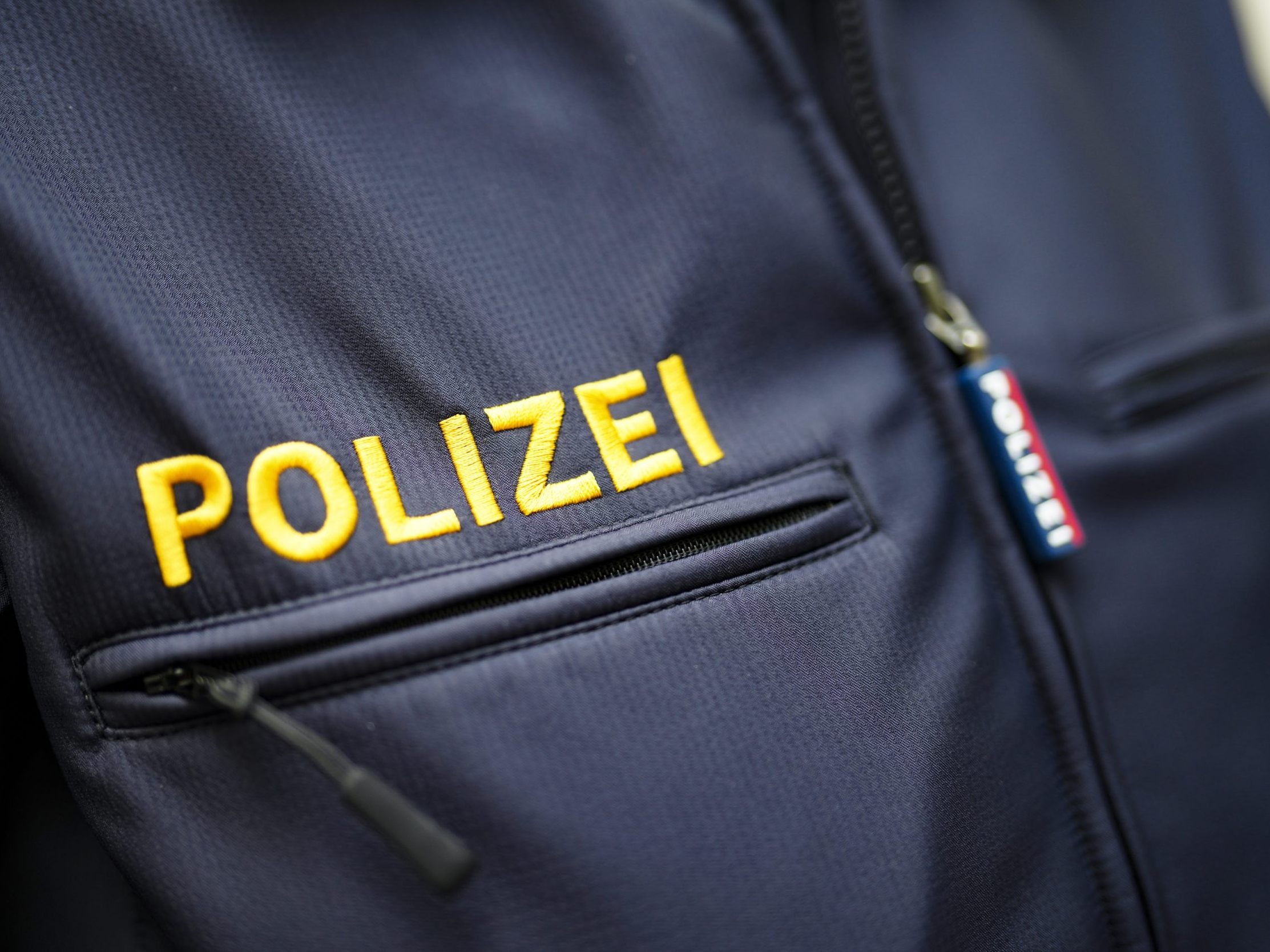 Die Wiener Polizei gibt eine Pressekonferenz.