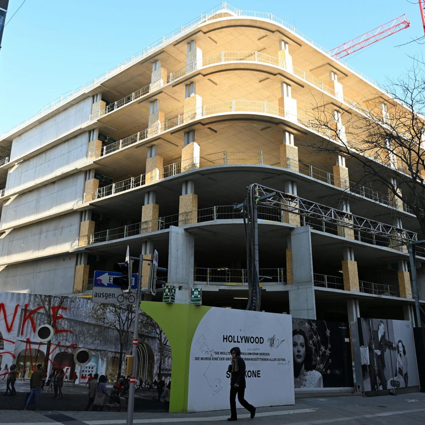 Der Masseverwalter ortet großes Interesse am Lamarr-Rohbau in Wien.