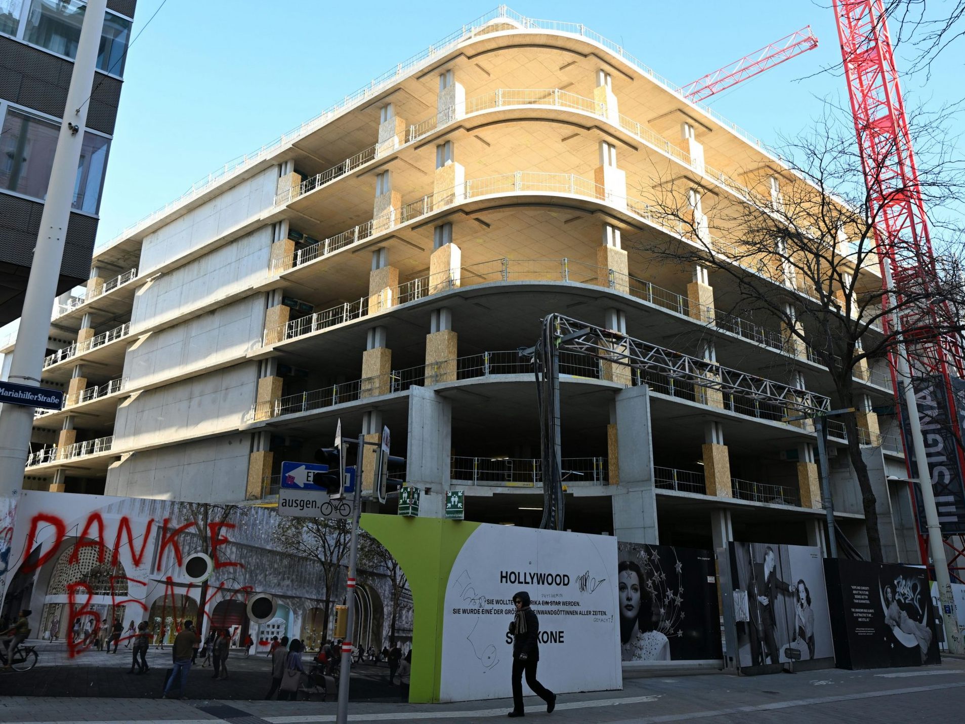 Der Masseverwalter ortet großes Interesse am Lamarr-Rohbau in Wien.