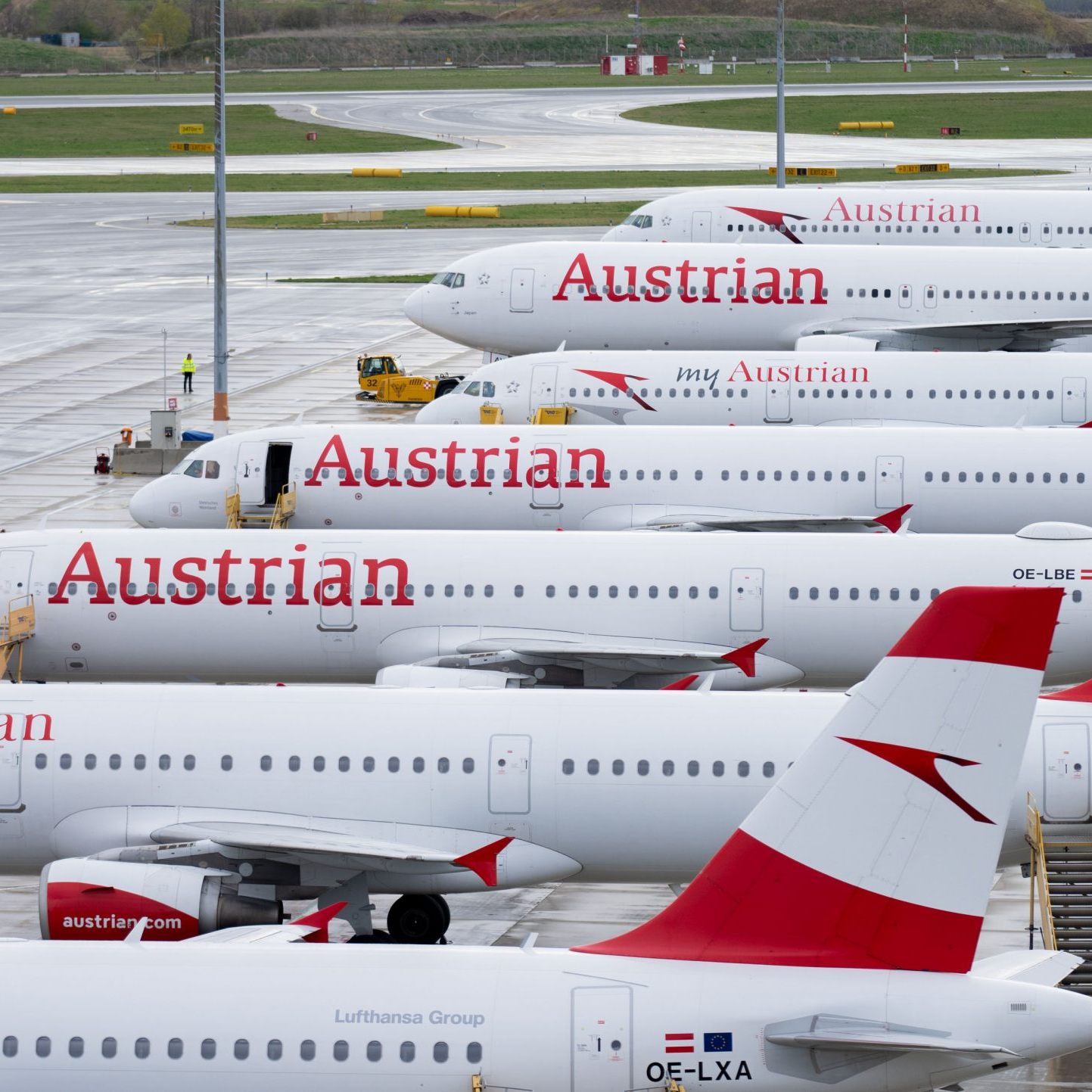 Im KV-Streit streicht die AUA am Donnerstag 92 Flüge.