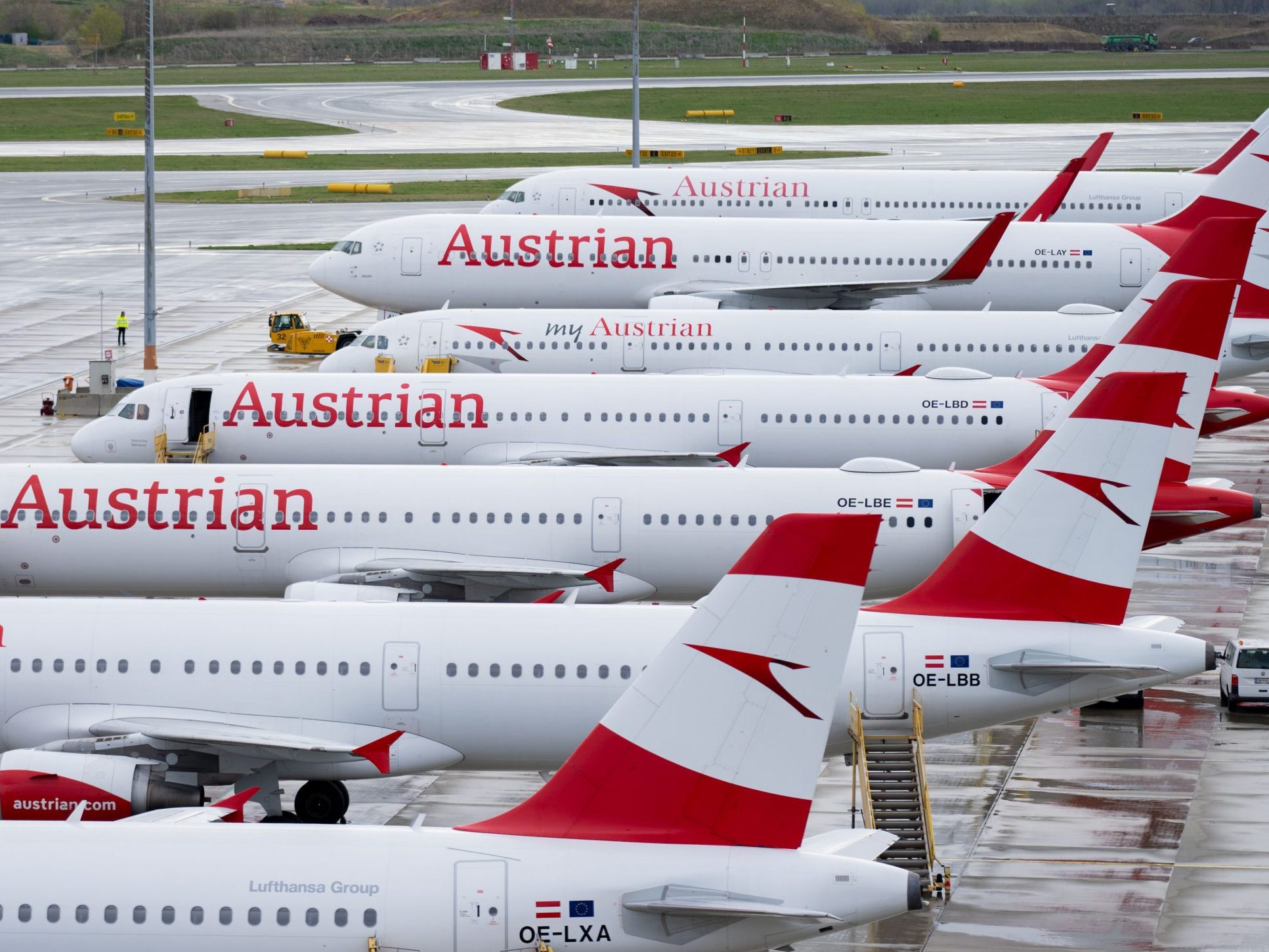 Im KV-Streit streicht die AUA am Donnerstag 92 Flüge.