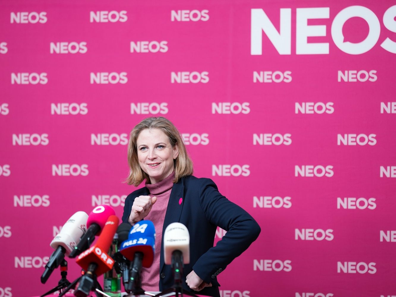 NEOS-Vorsitzende Beate Meinl-Reisinger.