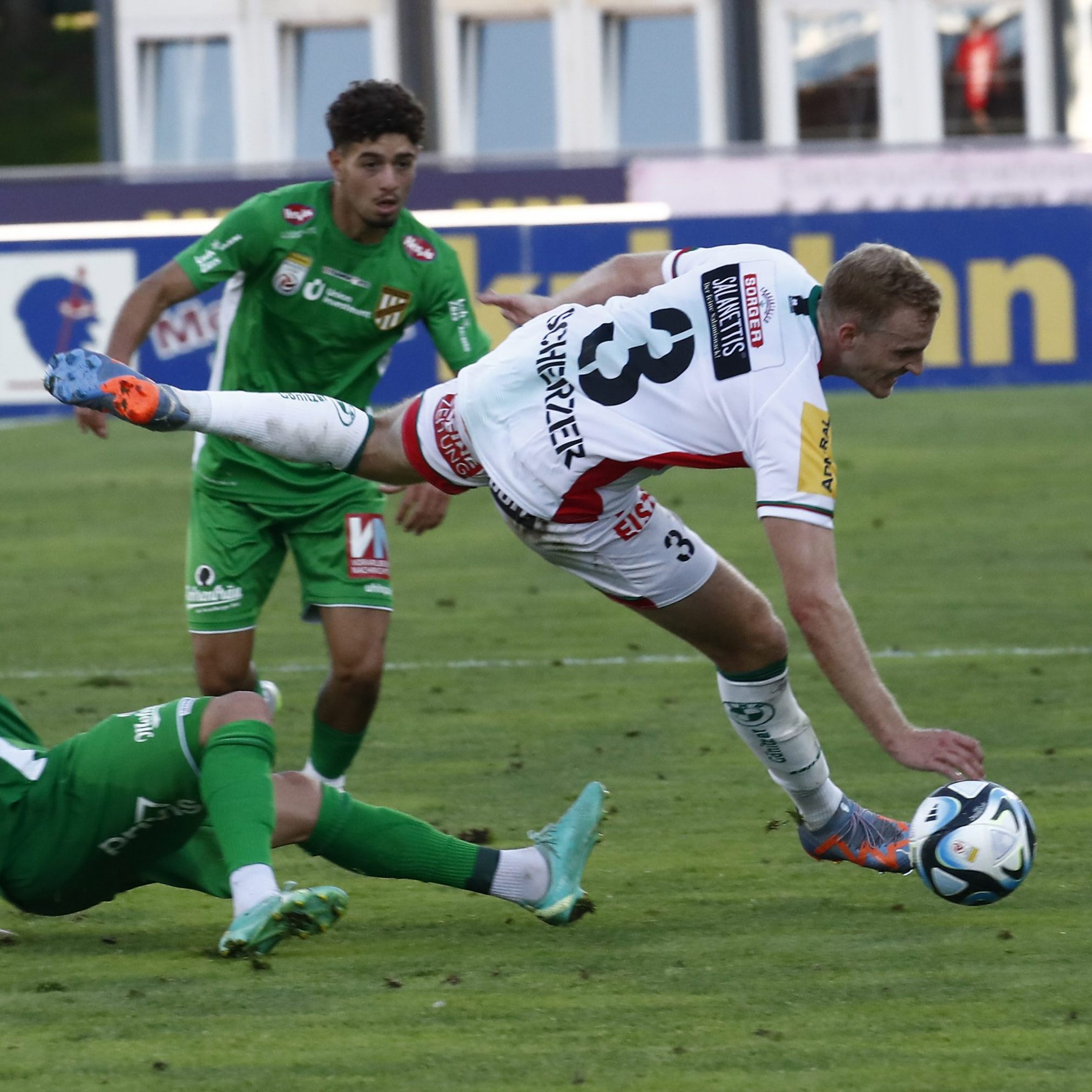 orarlberger im Kampf gegen den Abstieg unter Zugzwang