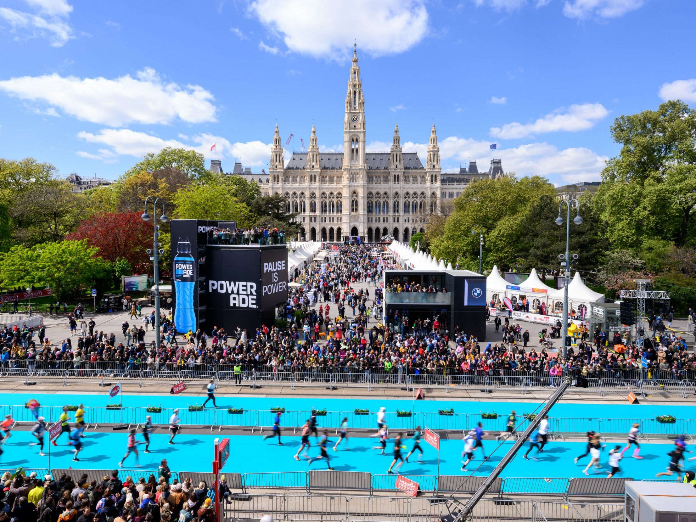 Das war der Vienna City Marathon.