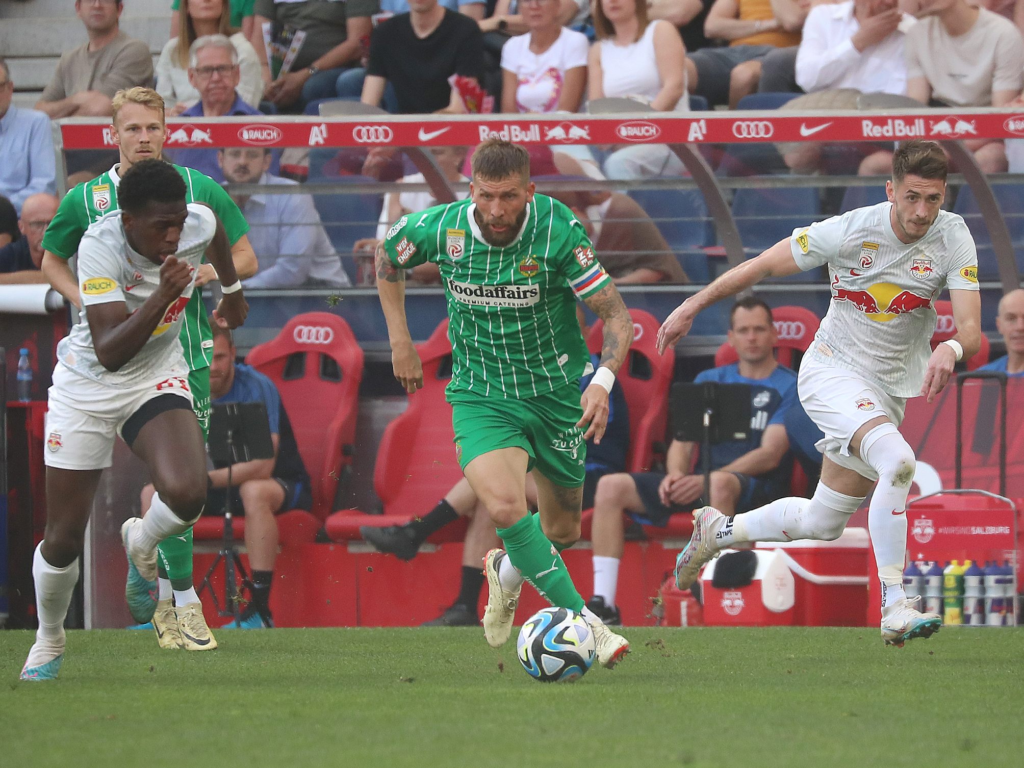 Rapid trotzte Salzburg ein 1:1 ab.