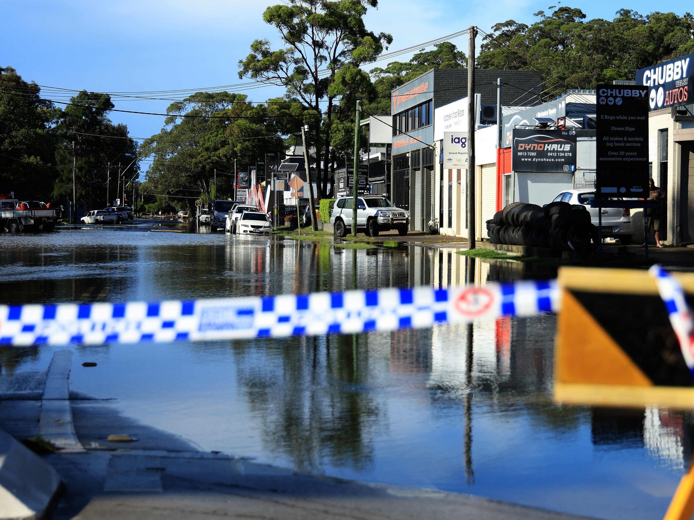 Hochwasser hat erhebliche Schäden in Sydney angerichtet.