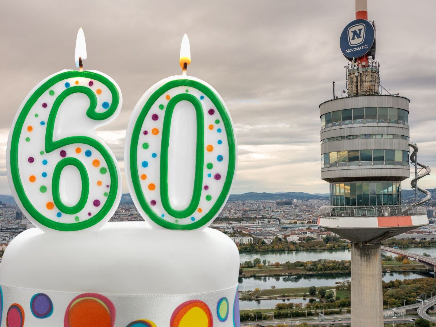 Das Wiener Wahrzeichen feiert sein 60-Jahr-Jubiläum. Das Wiener Wahrzeichen feiert sein 60-Jahr-Jubiläum.