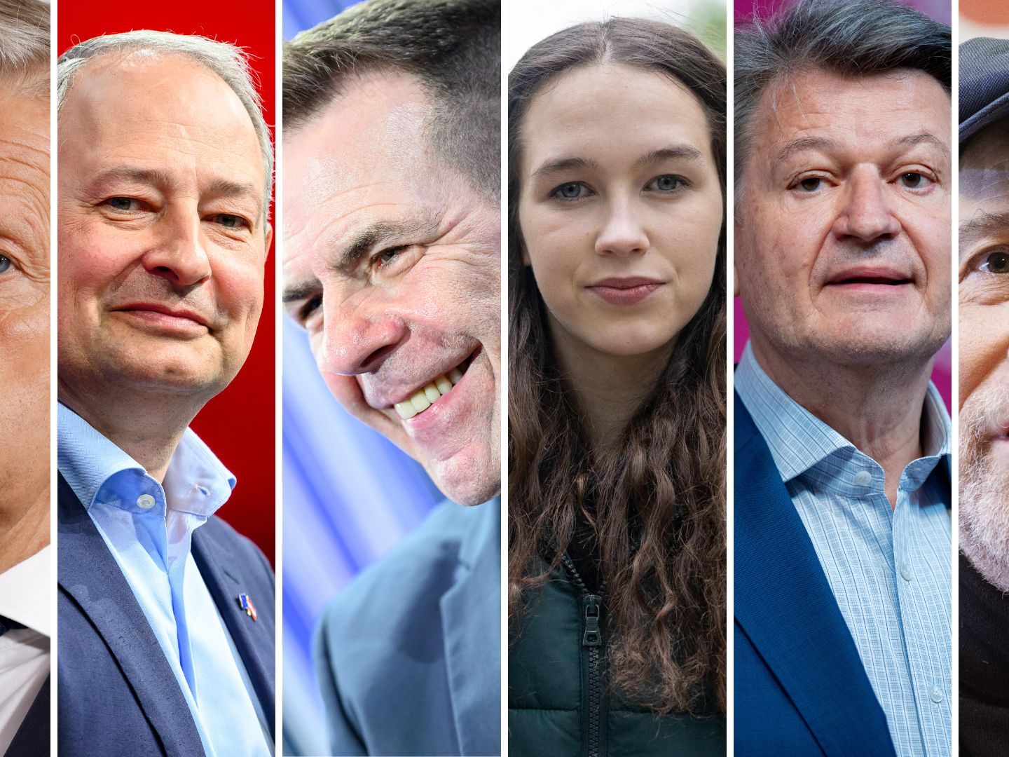 Das sind die Spitzenkandidaten der Parteien bei der EU-Wahl 2024.