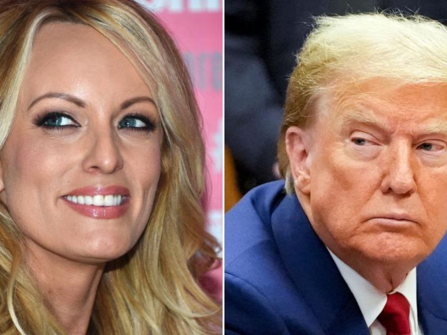 Trump steht wegen Schweigegeldzahlungen an Stormy Daniels vor Gericht. Trump steht wegen Schweigegeldzahlungen an Stormy Daniels vor Gericht.