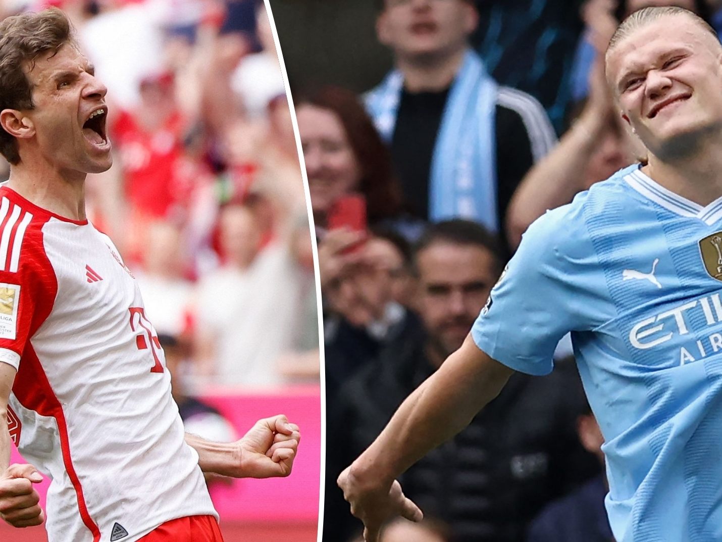 Sowohl der FC Bayern gegen Arsenal, als auch Manchester City gegen Real Madrid peilen das CL-Halbfinale an.