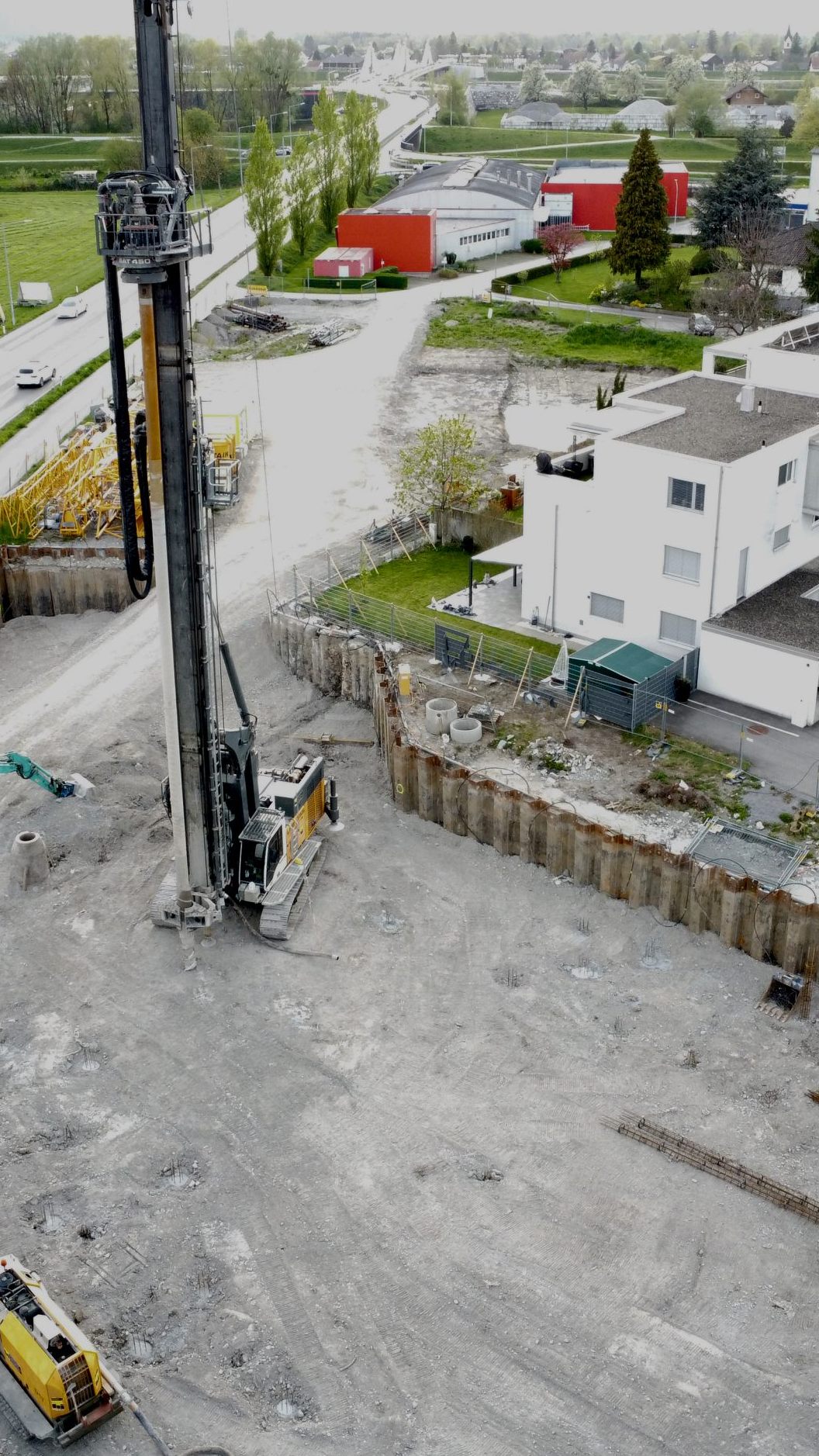 Hier entsteht derzeit ein neues Hotel.