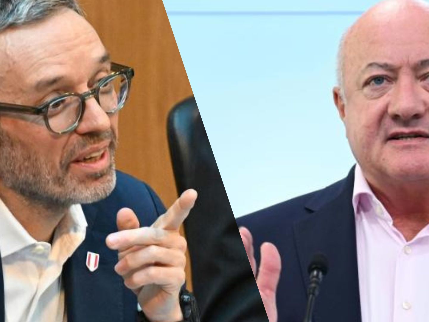 Kickl wirft Postenschacher vor. Kickl wirft Postenschacher vor.
