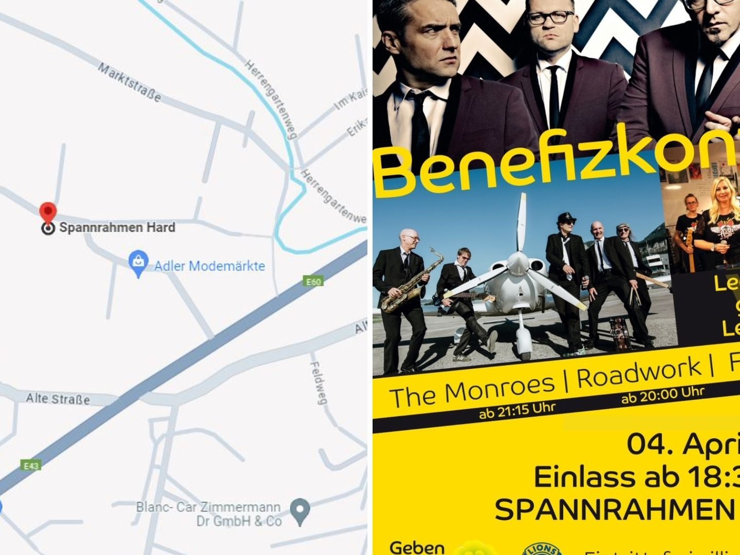 Am Donnerstagabend gibt es ein Benefizkonzert für Geben für Leben in Hard.