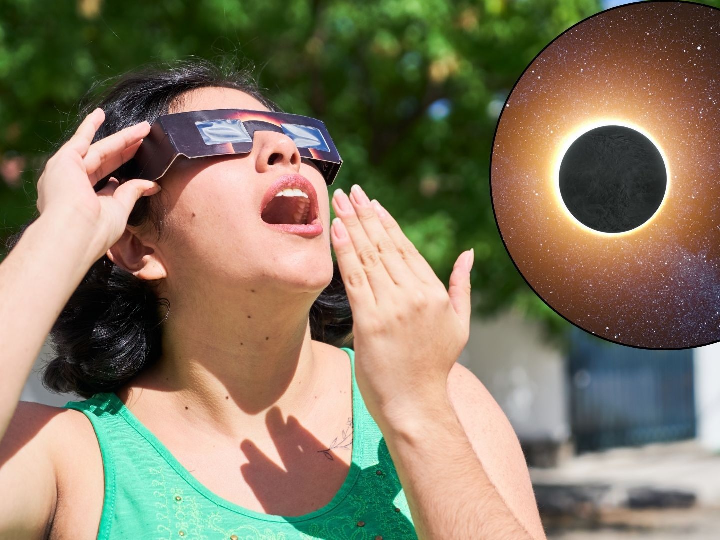Sonnenfinsternis in Nordamerika. Sonnenfinsternis in Nordamerika.