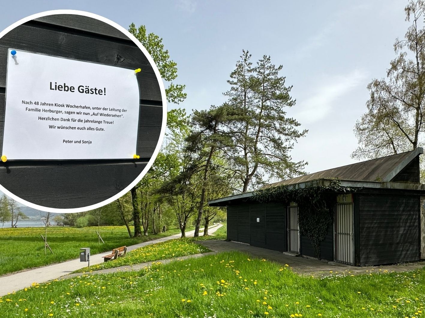 Wie geht es mit dem Kiosk am Wocherhafen weiter? Wie geht es mit dem Kiosk am Wocherhafen weiter?