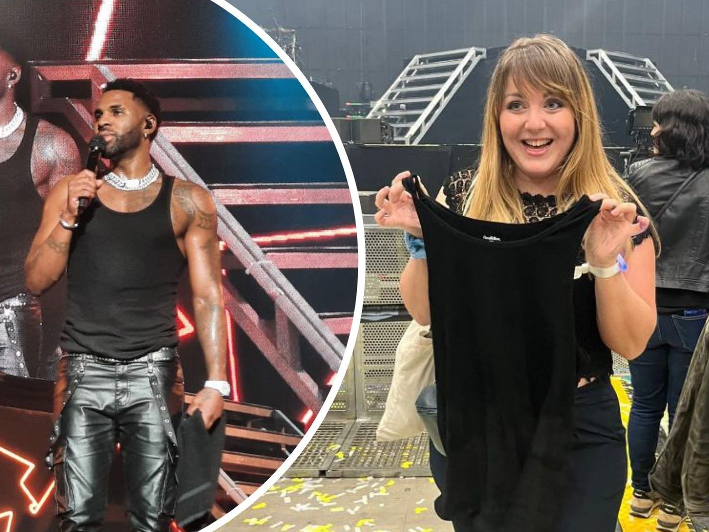 Steffi aus Hard kam an ein ganz besonderes Andenken an Jason Derulo. Steffi aus Hard kam an ein ganz besonderes Andenken an Jason Derulo.