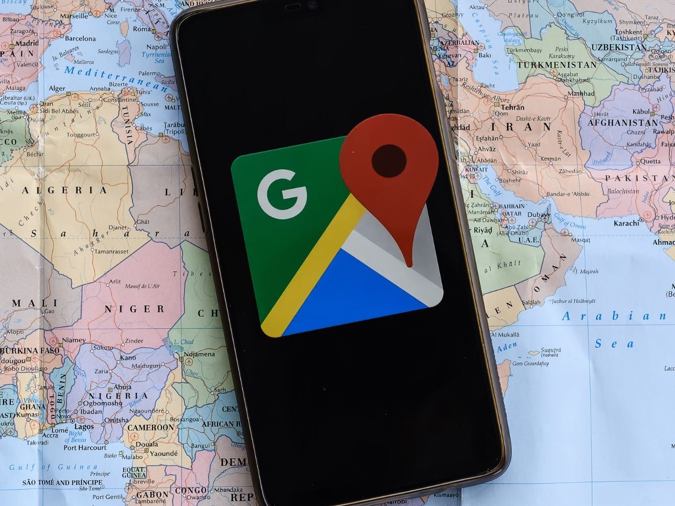 Update bei google Maps. Update bei google Maps.