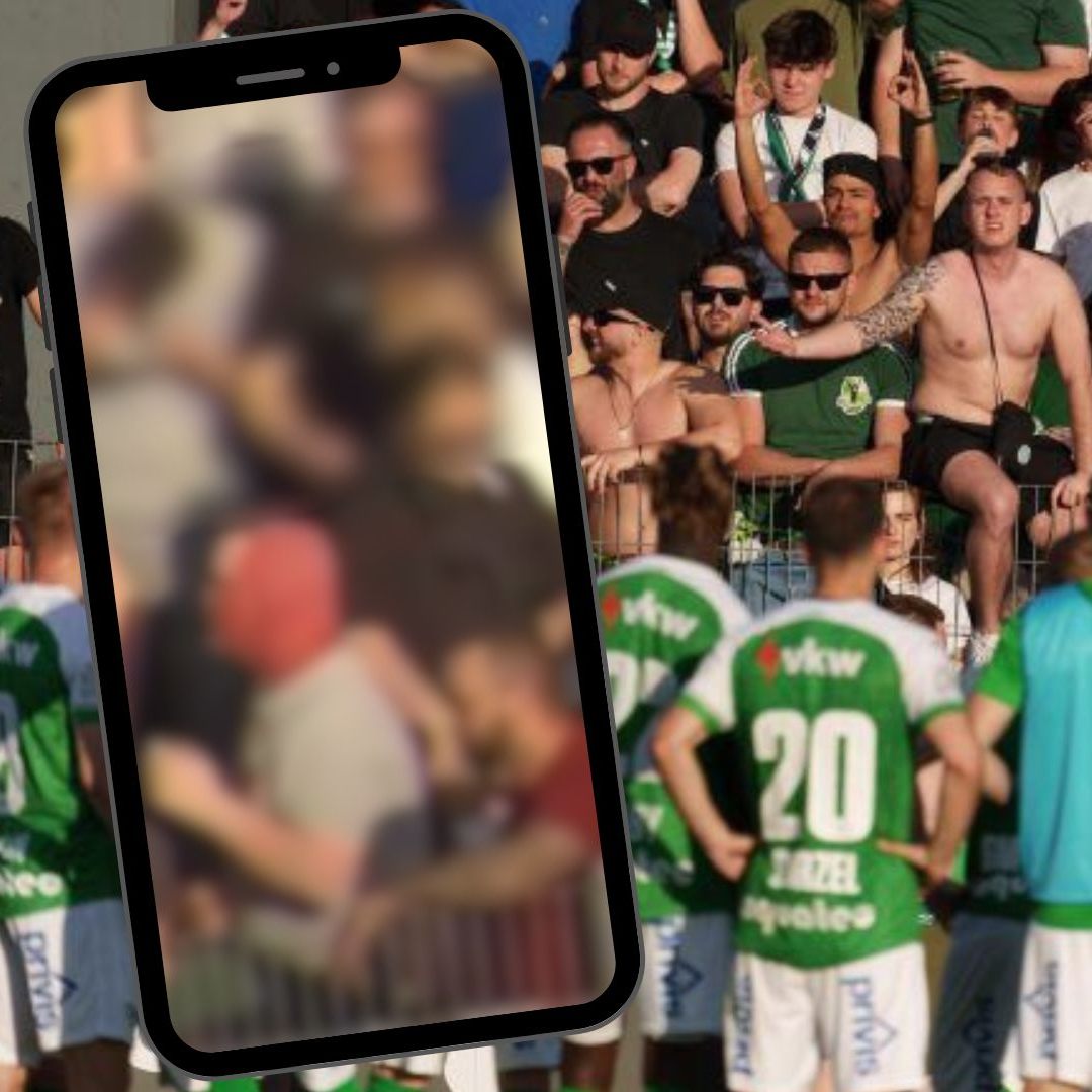 Drogenverdacht auf Derby-Tribüne.