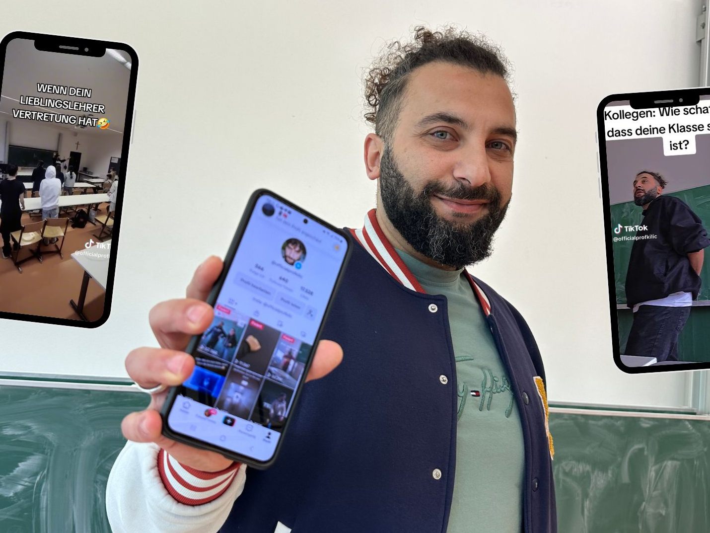 Prof. Kilic bringt TikTok ins Klassenzimmer.