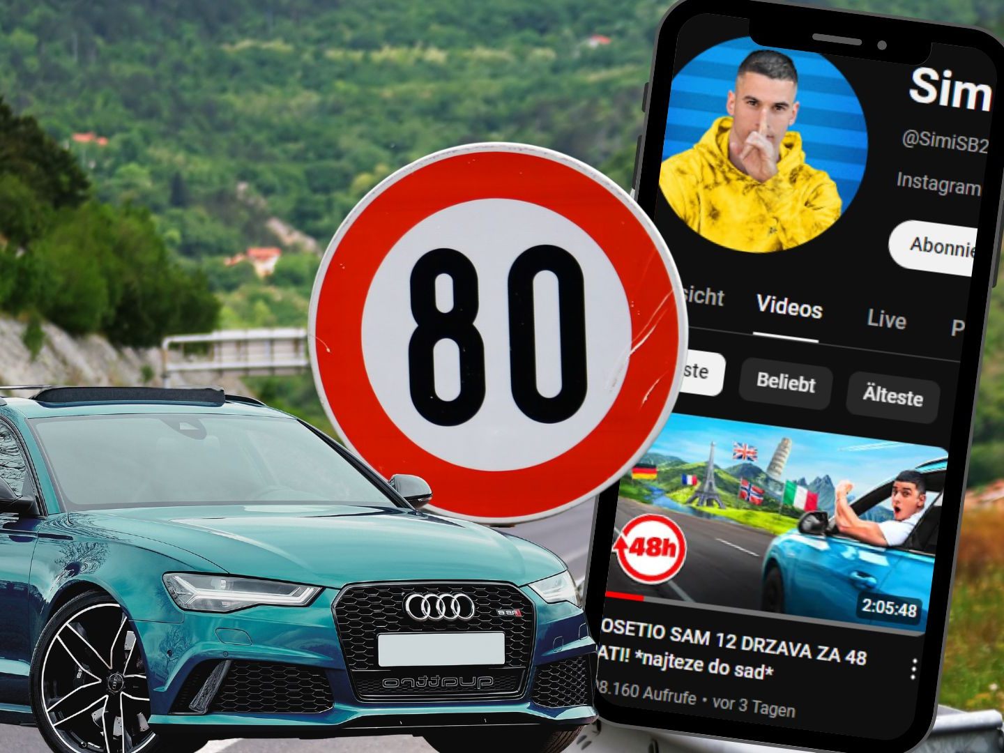 YouTuber verstößt gegen das Kraftfahrgesetz für Klicks