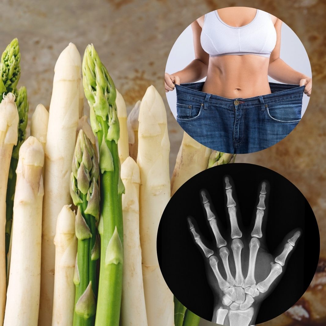 Der Spargel hat alle möglichen gesundheitlichen Vorteile.
