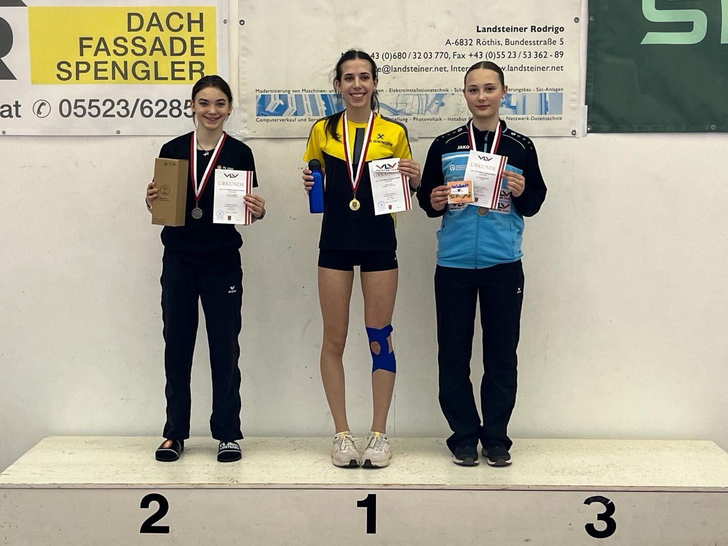 2x Gold für Emily Alves!