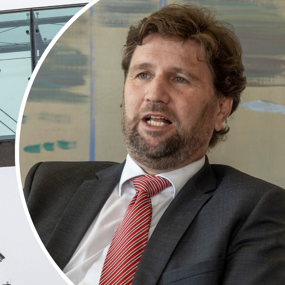 Hypo-Vorstand Michael Haller betonte mehrmals die Richtigkeit der Hypo-Strategie.