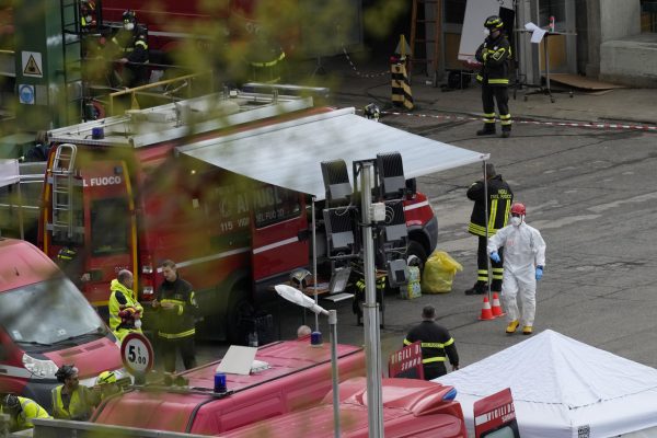 <p>Italy Explosion</p>
