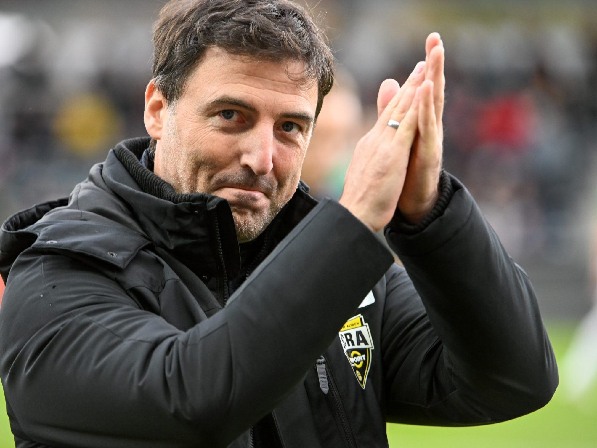 Altach-Coach Joachim Standfest. Altach-Coach Joachim Standfest.