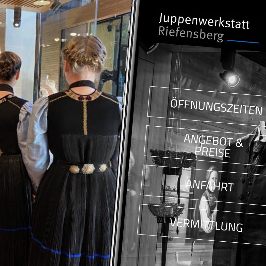 Die Juppenwerkstatt widmet sich ganz der Tradition der Bregenzerwälder Frauentracht.