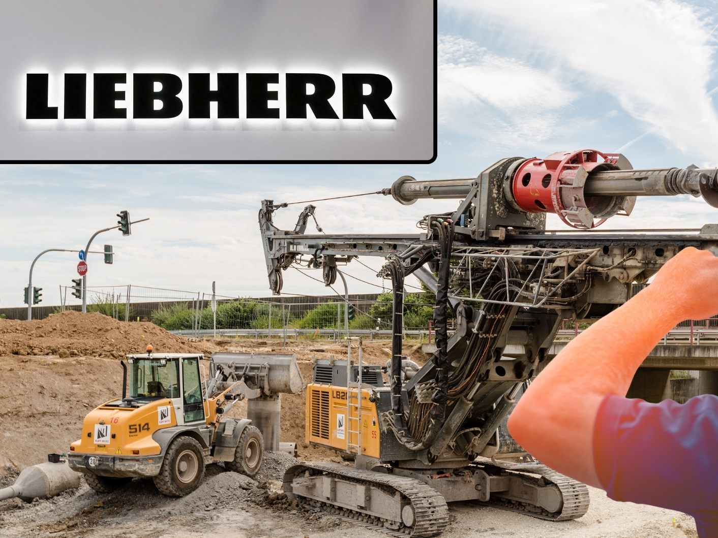 Eine Spezialmaschine von Liebherr (Symbolbild)