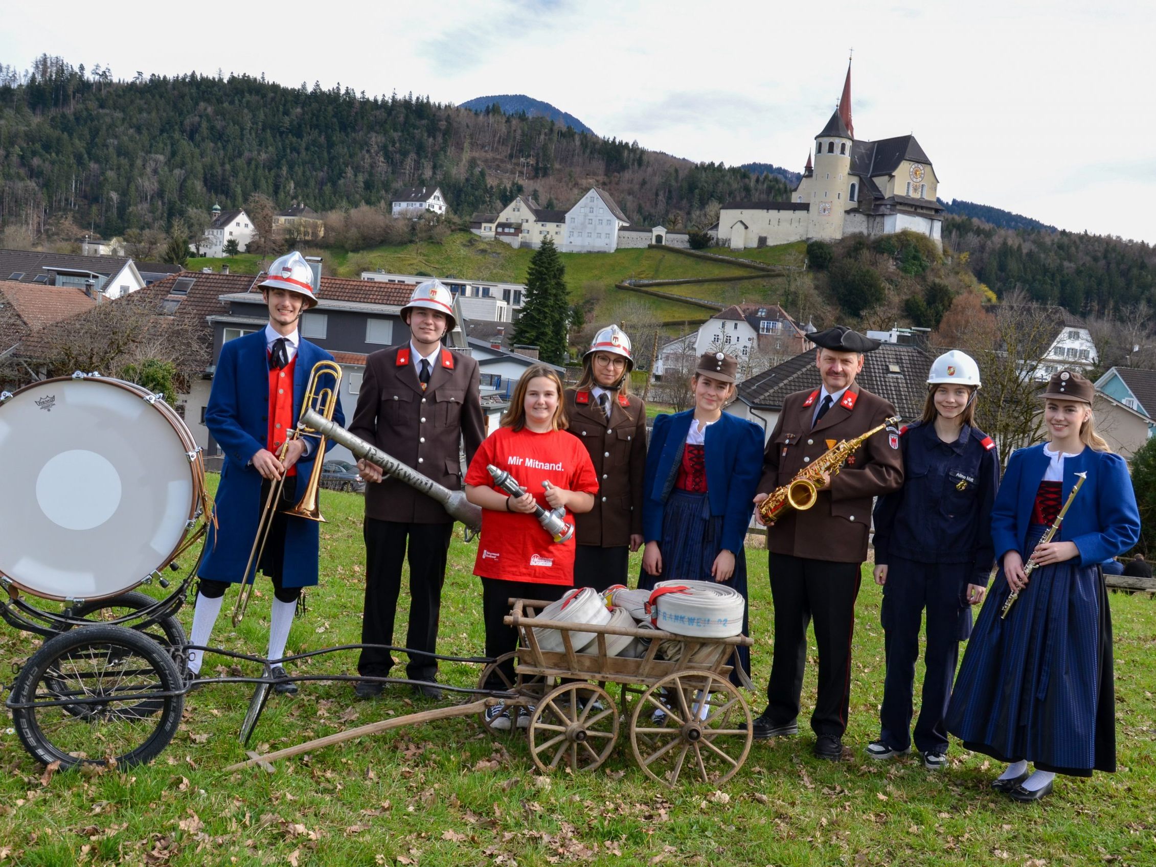 Die Bürgermusik und Feuerwehr Rankweil veranstalten das 2. Maibaumfest.