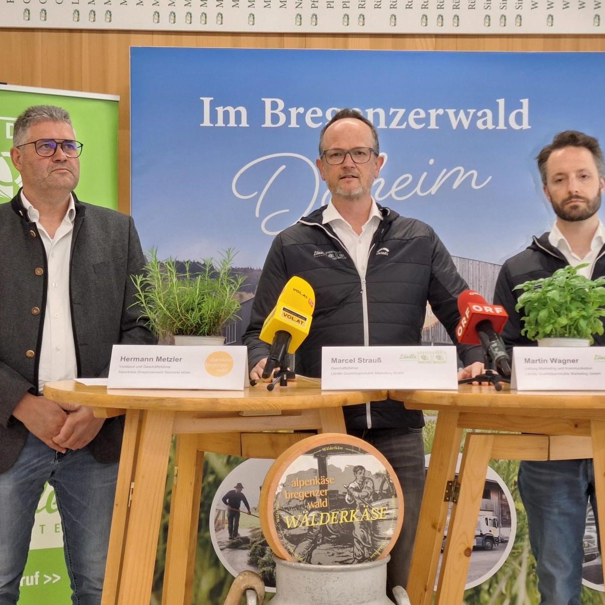 Wie geht man beispielsweise bei Alpenkäse Bregenzerwald mit Inflation und Klimawandel um?