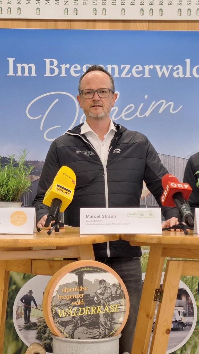 Wie geht man beispielsweise bei Alpenkäse Bregenzerwald mit Inflation und Klimawandel um?