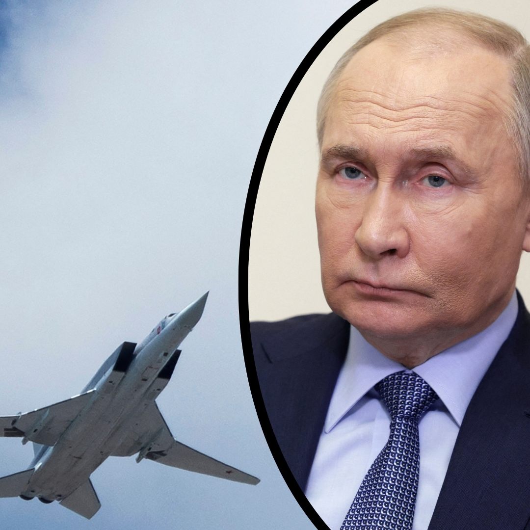 Ein russischer Bomber ist abgestürzt (Symbolbild)