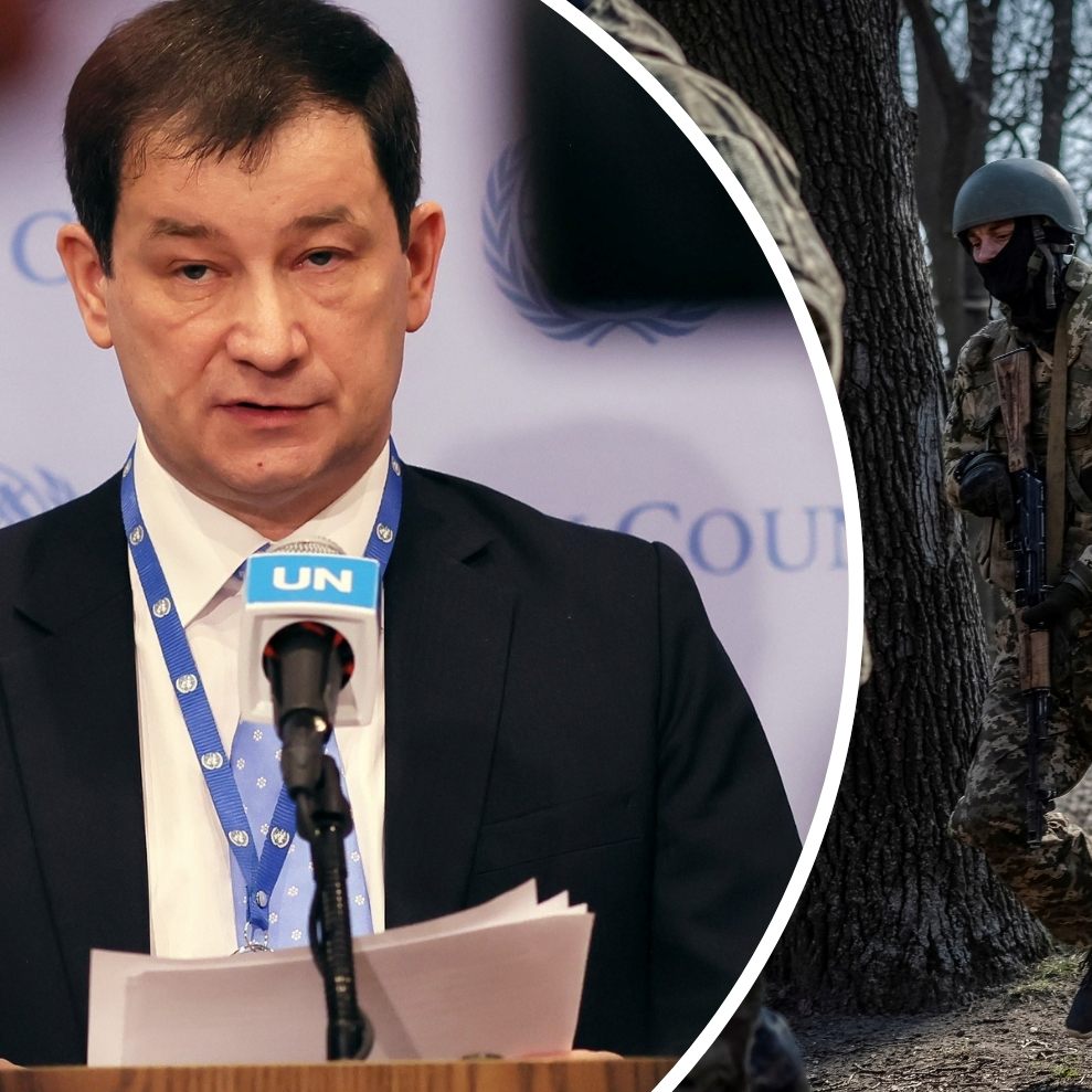 "Es gibt nichts zu feiern", so der stellvertretende russische Botschafter bei den Vereinten Nationen in New York, Dmitri Poljanski (l.).