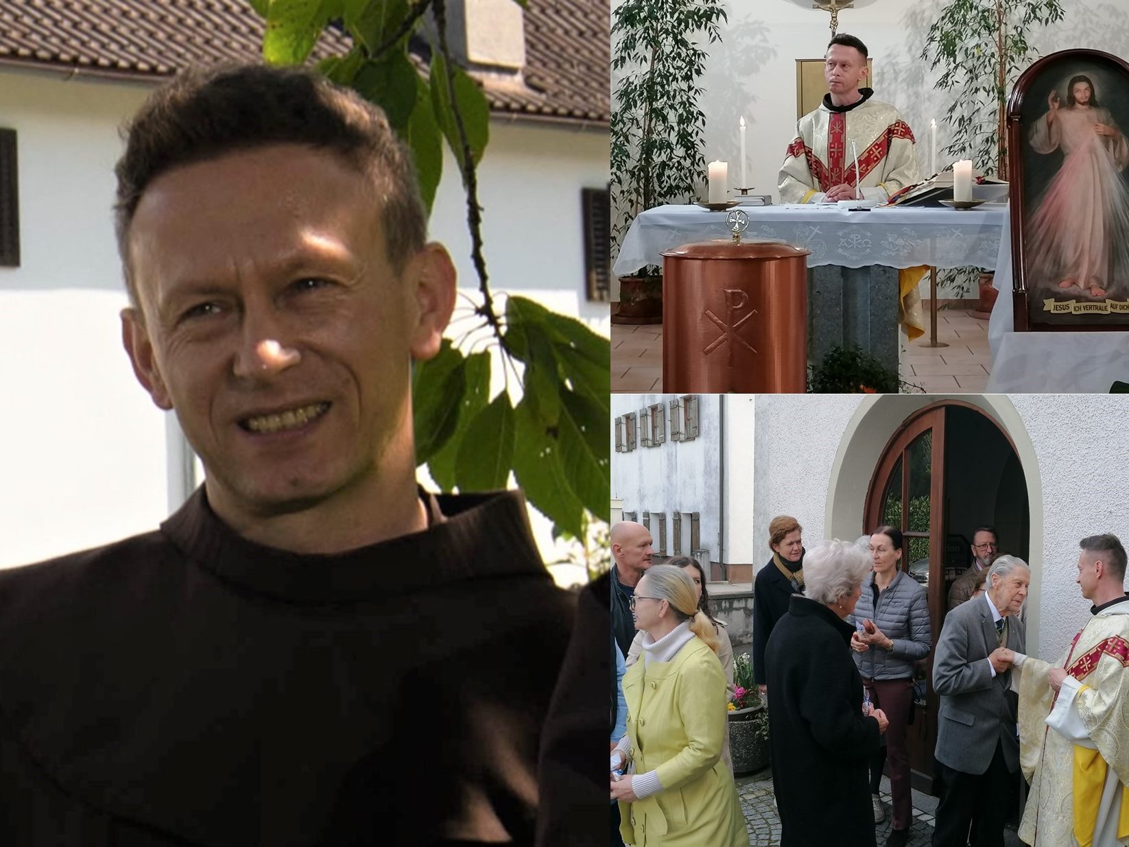 Verabschiedung von Pater Dacjusz