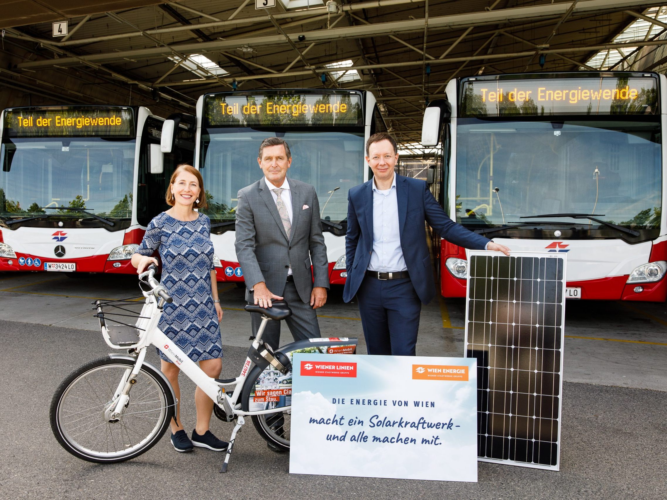 Klimaschutz zum Mitmachen: Das Bürger*innen-Solarkraftwerk ist ein Erfolgsmodell von Wien Energie.