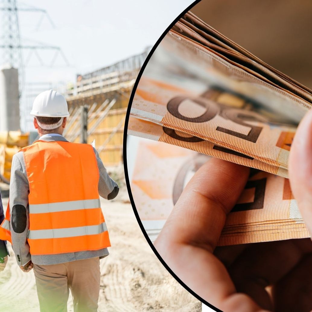 Die Löhne im Baugewerbe steigen. (Symbolbild)