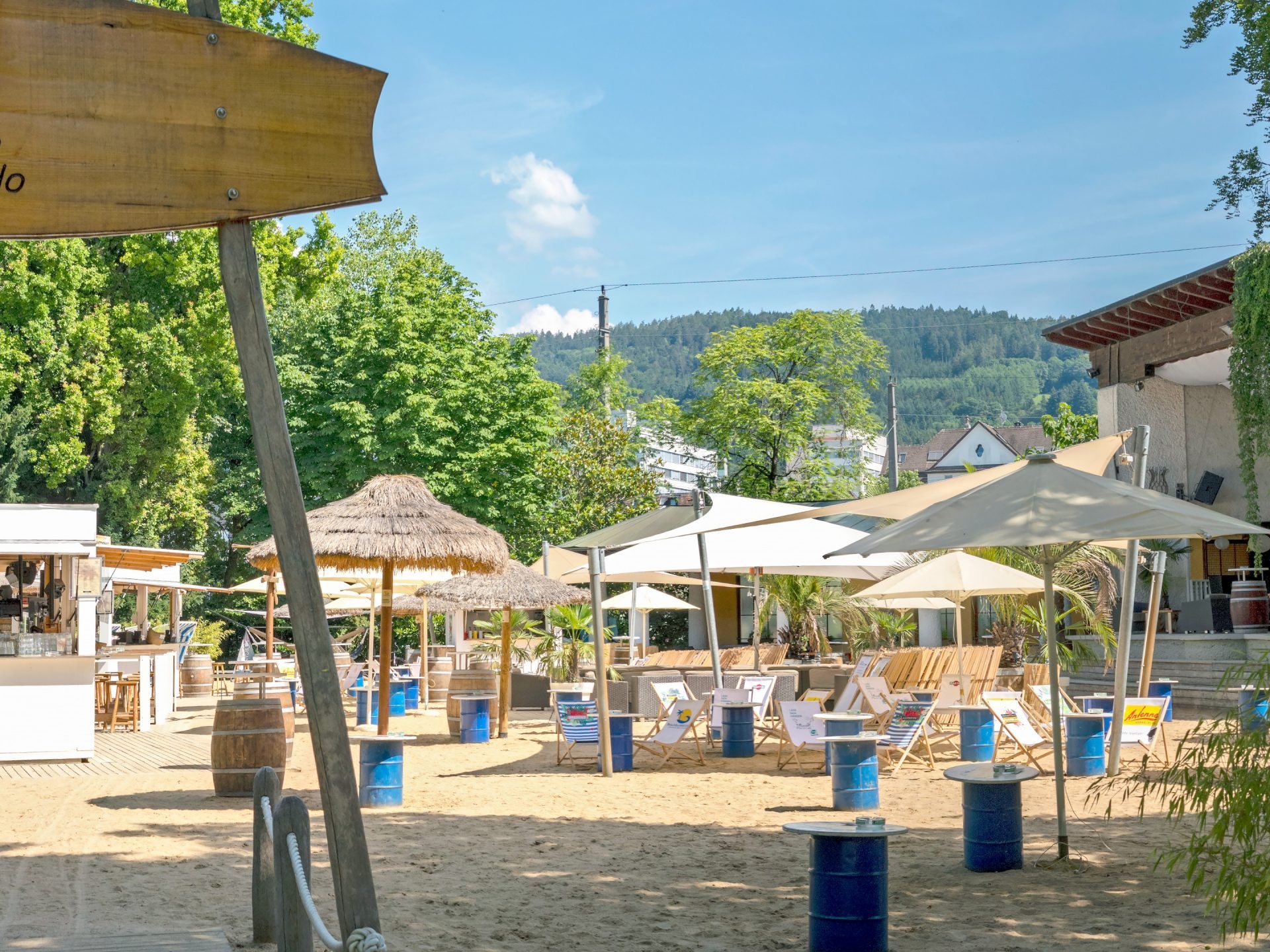 Opening am 4. Mai, 17 Uhr: Beachbar Bregenz