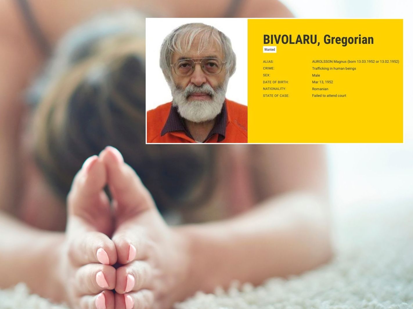 Frauen berichten in BR-Podcast von Erfahrungen mit Gregorian Bivolaru, dem Gründer der Yoga-Bewegung Atman. Frauen berichten in BR-Podcast von Erfahrungen mit Gregorian Bivolaru, dem Gründer der Yoga-Bewegung Atman.