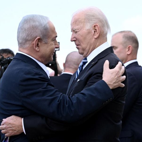 Minister Benjamin Netanyahu und US Präsident Joe Biden.