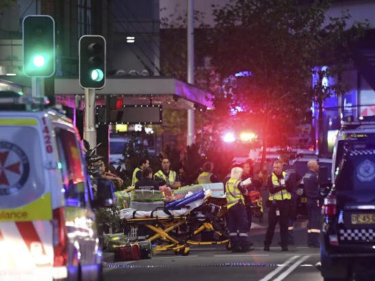 Messer-Attacke in Sydney.