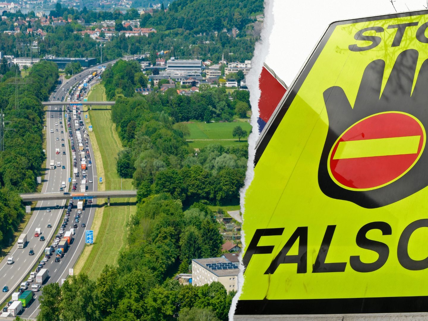 Auf A14 in falsche Richtung gefahren