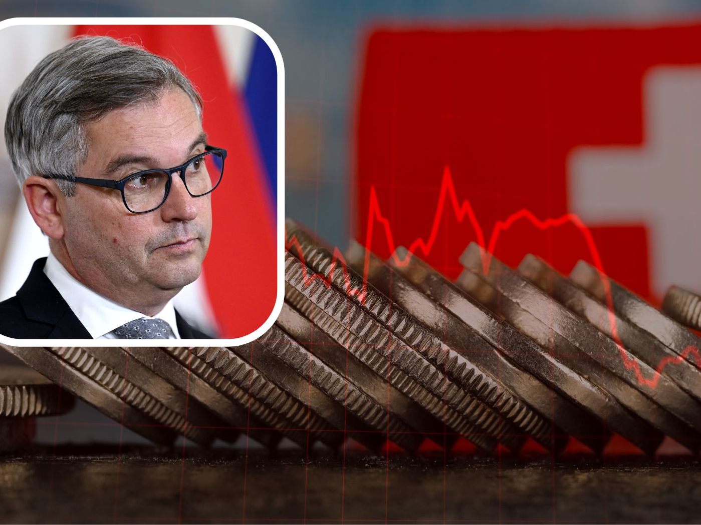 Inflation Östrreich viel Mal höher als in der Schweiz
