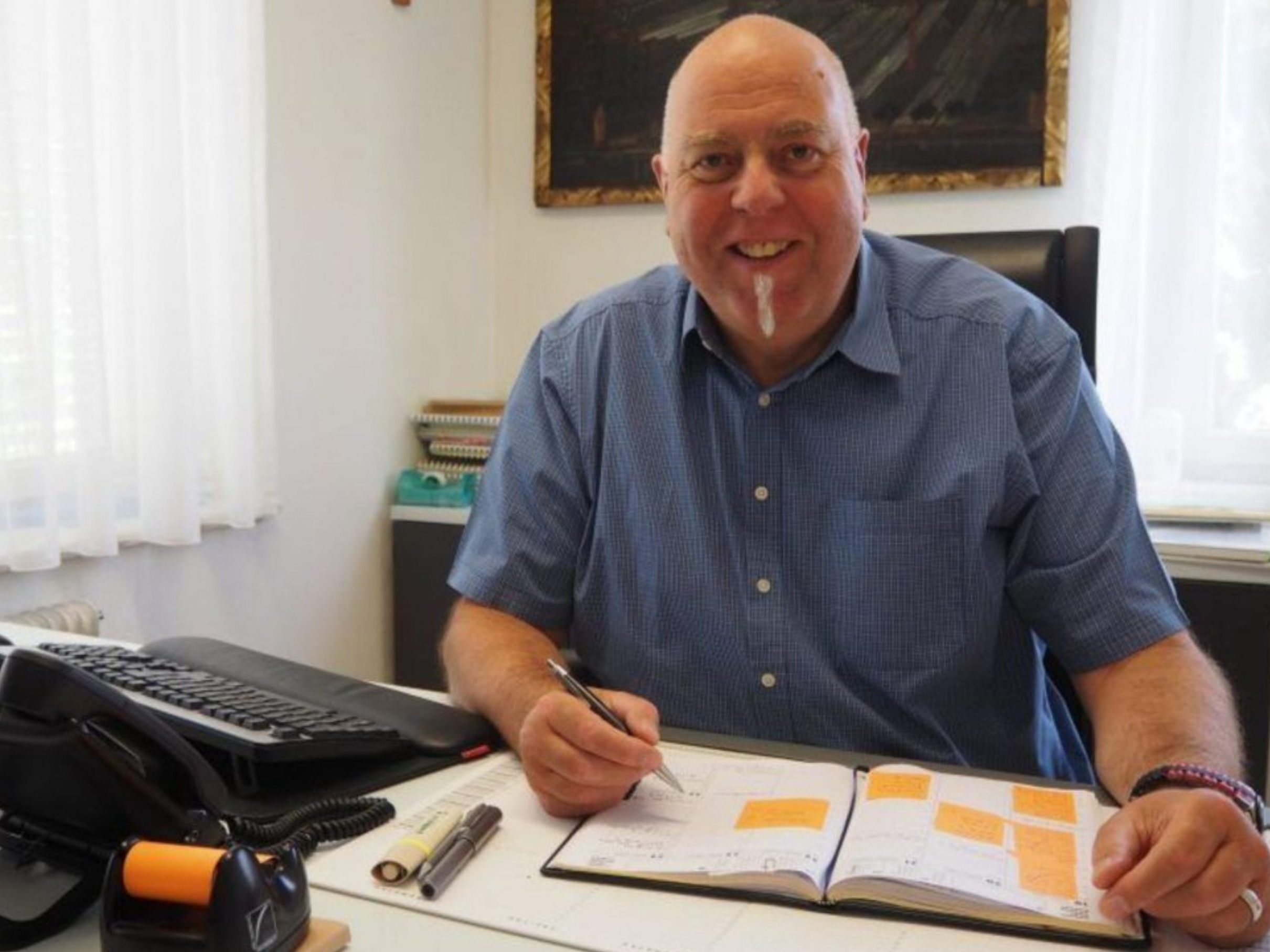 Am Ende der Woche wird Thomas Pinter sein Amt als Bürgermeister zurücklegen Am Ende der Woche wird Thomas Pinter sein Amt als Bürgermeister zurücklegen